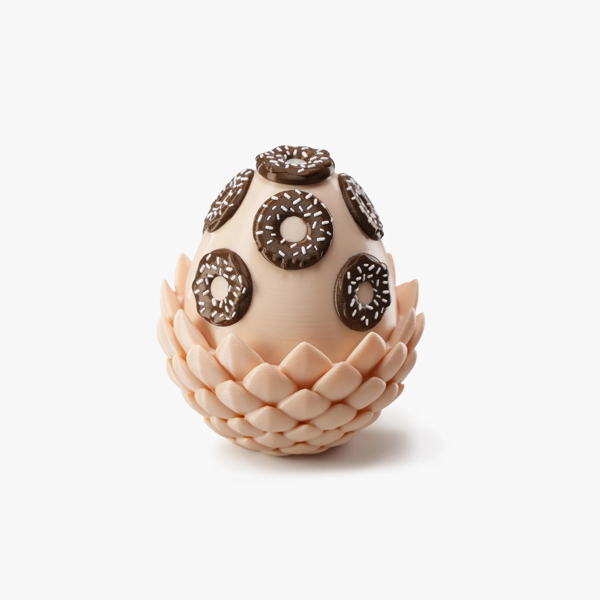 Donut 3D Printed Dragon Egg